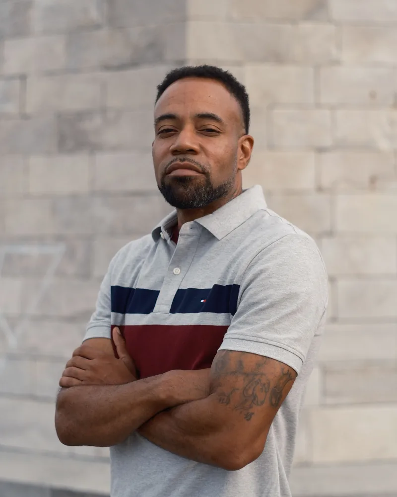 Portrait of Jamar Simmons, Founder and Executive Director